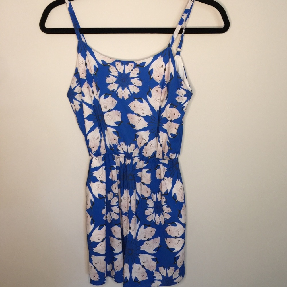 Alice + Olivia Flutter Romper In Daisy Crane